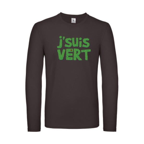 J'suis vert B&C - E150 LSL T-shirt manches longues léger