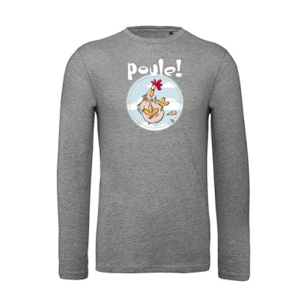 Poule ! | T-shirt original LSL Sport Grey 2XL