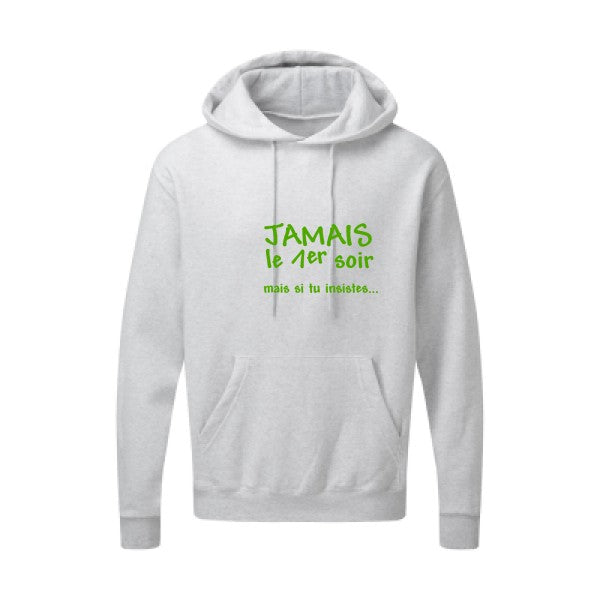 JAMAIS... Vert pomme SG - Hooded Sweatshirt Sweat capuche