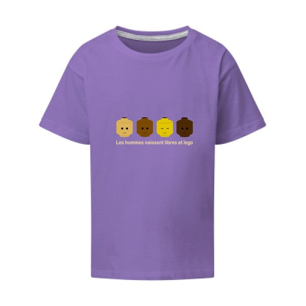 libre et légo SG - Kids T-shirt enfant Aster Purple Taille 152 (11-12/2XL)