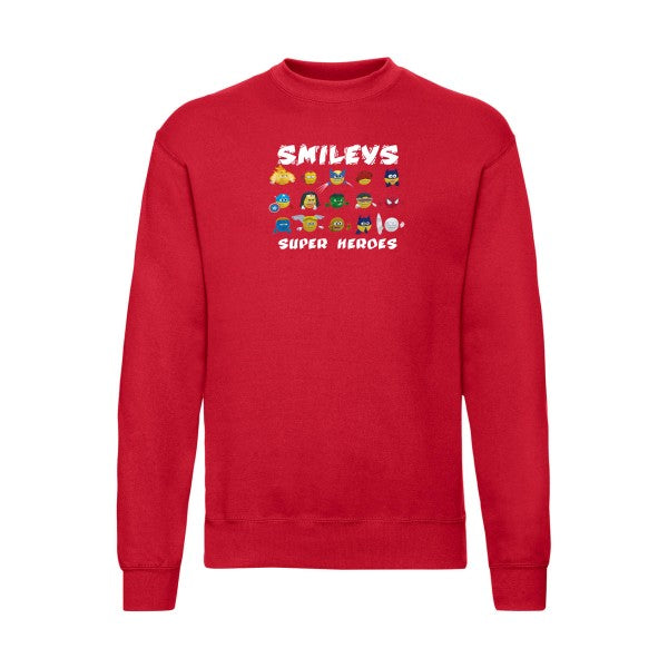 Super Smileys Fruit of the loom 280 g/m² Sweat shirt