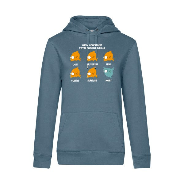 Mieux comprendre votre poisson bubulle RueDuTeeshirt Sweat capuche