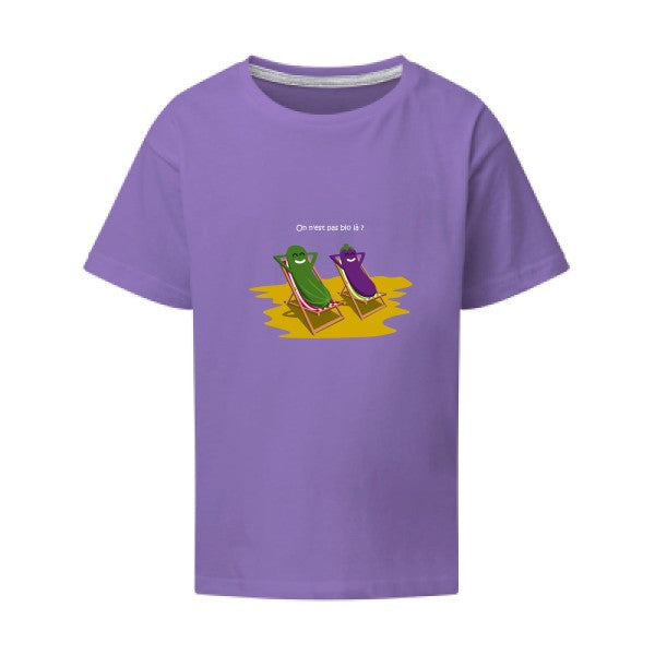 On n'est pas bio là ? SG - Kids T-shirt enfant Aster Purple Taille 152 (11-12/2XL)