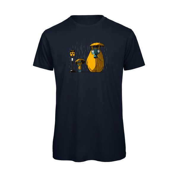 T-shirt humour original fukushima T Shirt couleur Navy