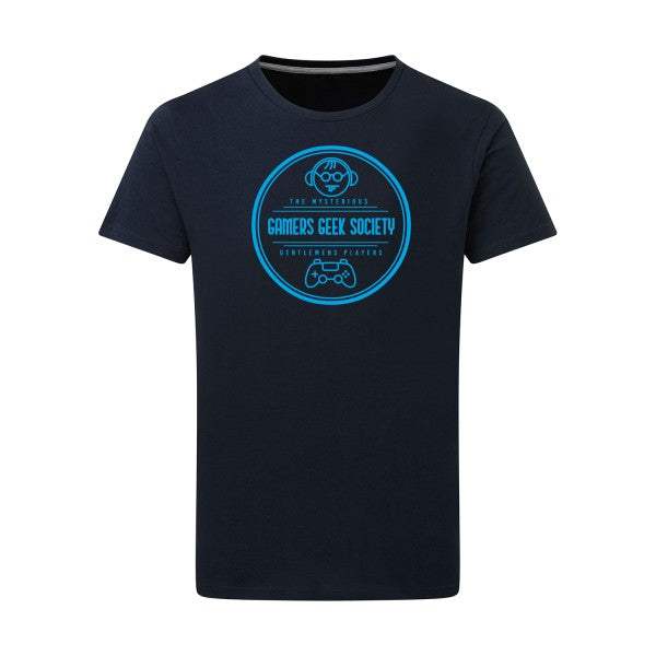 Gamers social club - Flex bleu clair Tshirt original Navy  5XL