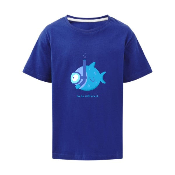 To be different SG - Kids T-shirt enfant Royal Blue Taille 152 (11-12/2XL)