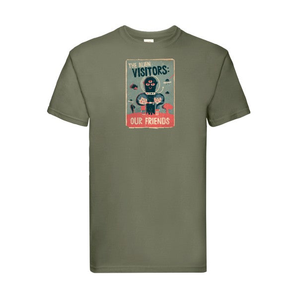 our friends Fruit of the loom 205 g/m² T-shirt/ classic olive