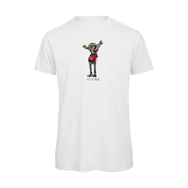 T-shirt humour original Tete De Nœud T Shirt couleur White
