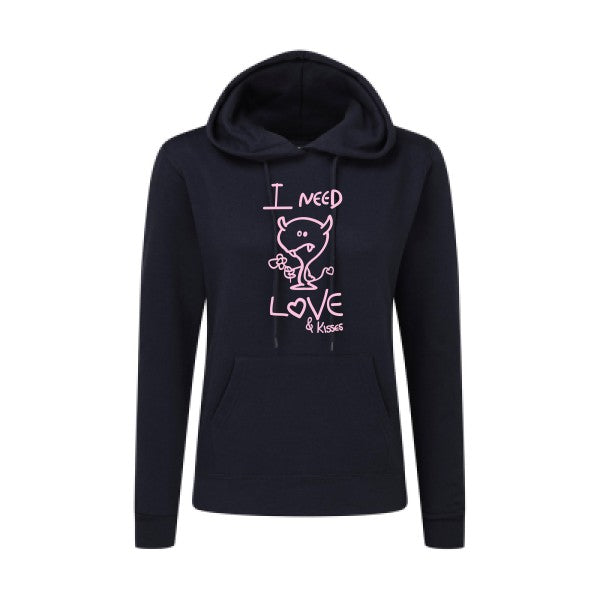 LOVER Rose |Sweat original à capuche Femme