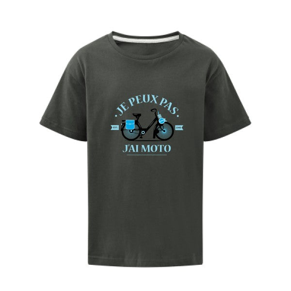 Je peux pas j'ai moto SG - Kids T-shirt enfant Charcoal Taille 152 (11-12/2XL)