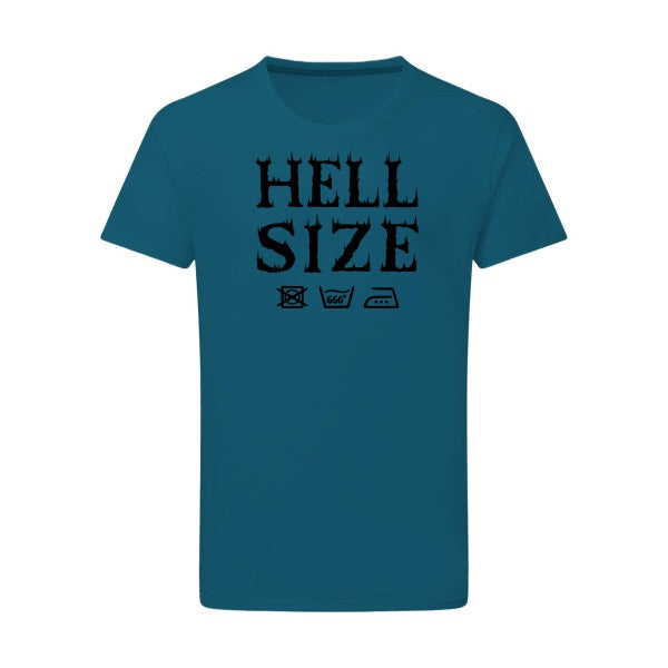 HELL SIZE ! - Flex noir Tshirt original Petrol  2XL