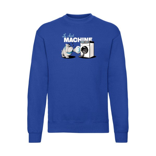 Le Chat Machine Fruit of the loom 280 g/m² Sweat shirt