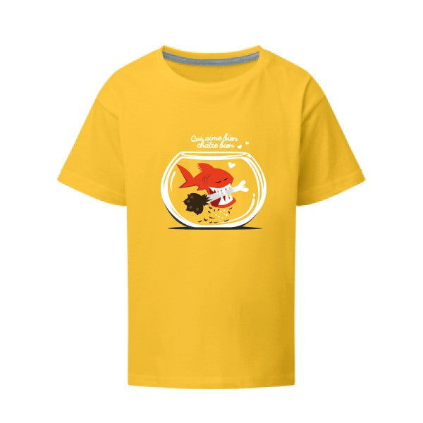 Qui aime bien châtie bien.. SG - Kids T-shirt enfant sunflower Taille 140 (9-10/XL)