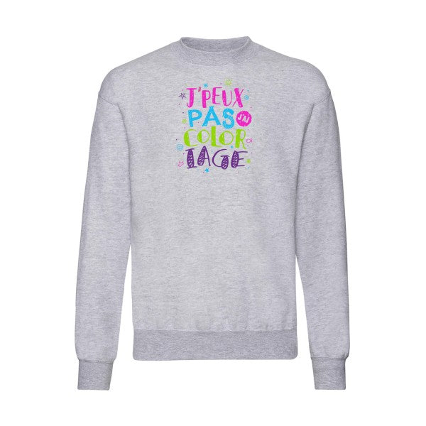 J'peux pas j'ai coloriage Fruit of the loom 280 g/m² Sweat shirt