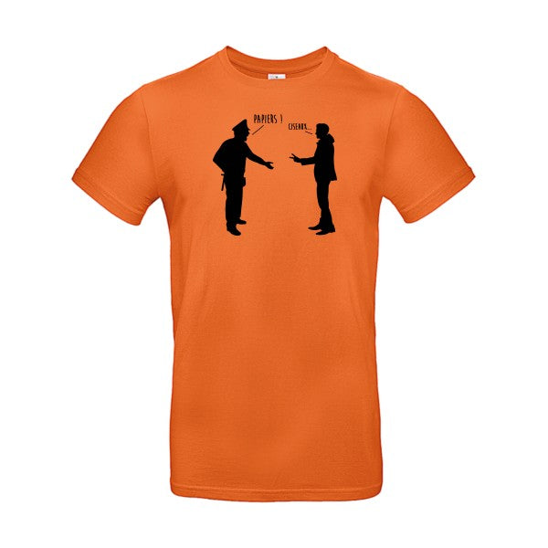 CHIFOUMI Flex noir |E190 T-shirt|Urban Orange||2XL