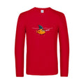 bouh!-t-shirt-manches-longues-original-humour -Red