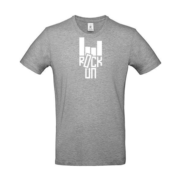 Rock On ! B&C- T-shirt E190|Sport Grey||5XL