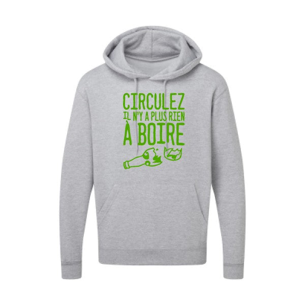 Circulez il n'y a plus rien à boire Vert pomme SG - Hooded Sweatshirt Sweat capuche