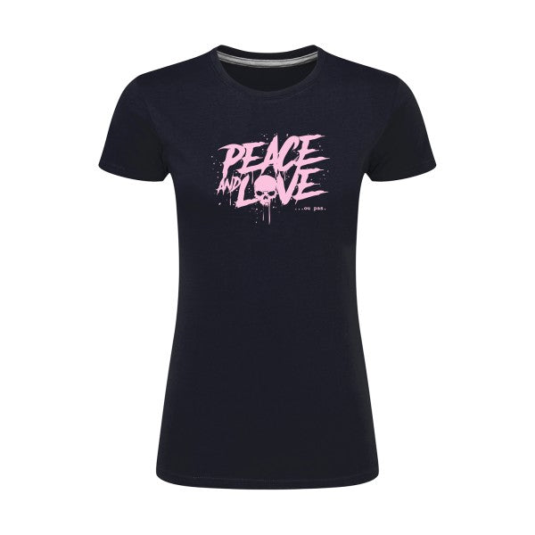 Peace or no peace  |Rose |T shirt original femme|SG