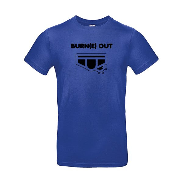 Burn(e) OutFlex noir- T-shirt E190|Cobalt Blue||2XL