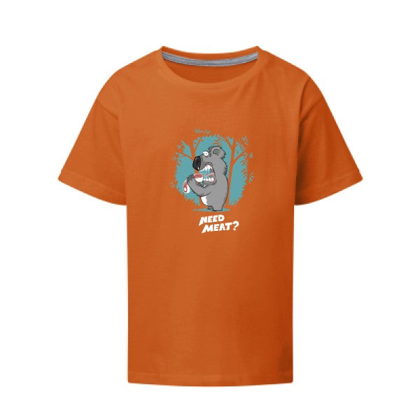 Need meat ? SG - Kids T-shirt enfant Orange Taille 152 (11-12/2XL)