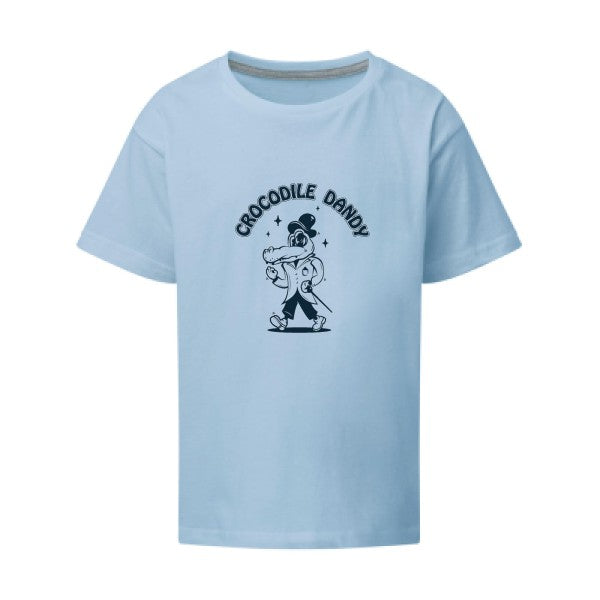 Crocodile dandy SG - Kids T-shirt enfant Sky Taille 152 (11-12/2XL)