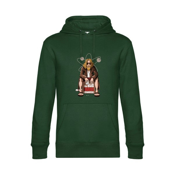 The-big-bang-Lebowski- Sweat à capuche original Bottle Green - RueDuTeeshirt
