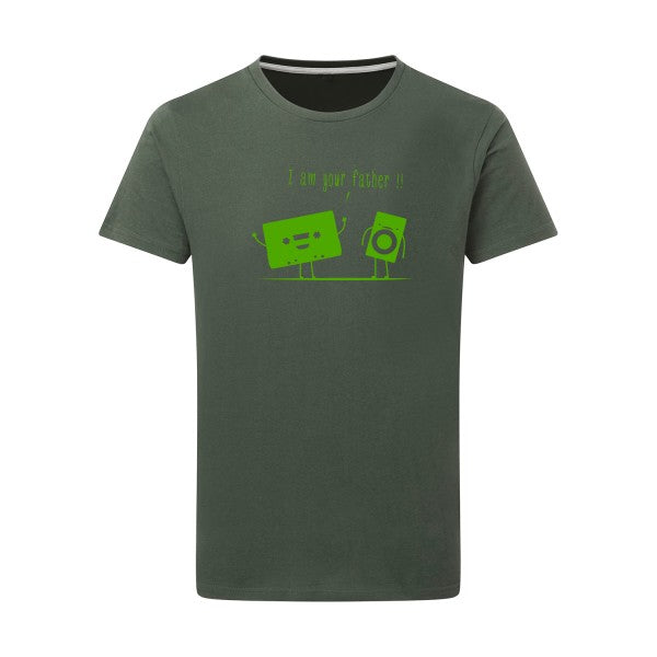 I m your father vert pomme -Flex vert pomme sur T-shirt SG  Thyme  2XL