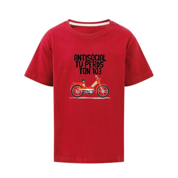 Antisocial SG - Kids T-shirt enfant Red Taille 152 (11-12/2XL)