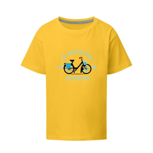 Je peux pas j'ai moto SG - Kids T-shirt enfant sunflower Taille 140 (9-10/XL)