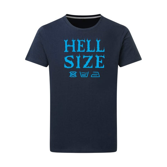 HELL SIZE ! - Flex bleu clair Tshirt original Denim  XL