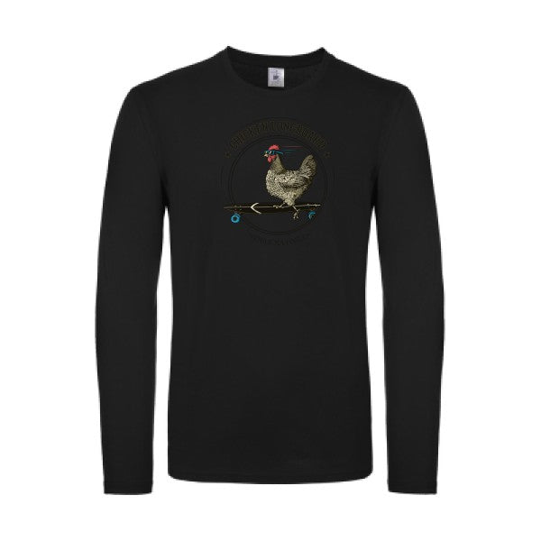 Chicken Longboard B&C - E150 LSL T-shirt manches longues léger