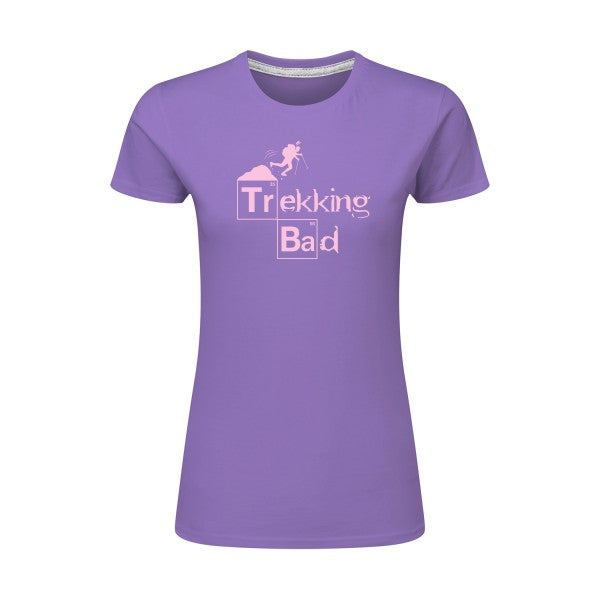 Trekking bad | Rose |T shirt original femme|SG