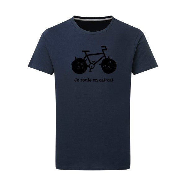 cat-cat bike - Flex noir Tshirt original Denim  XL