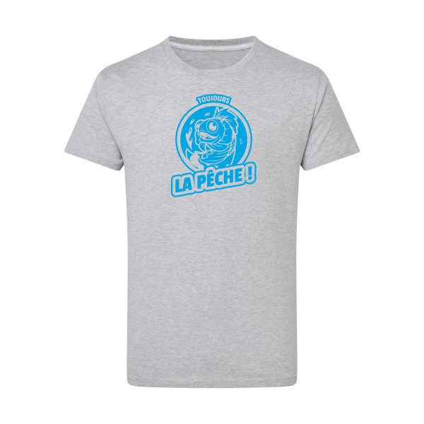 Toujours la pêche ! - Flex bleu clair Tshirt original Light Oxford  5XL