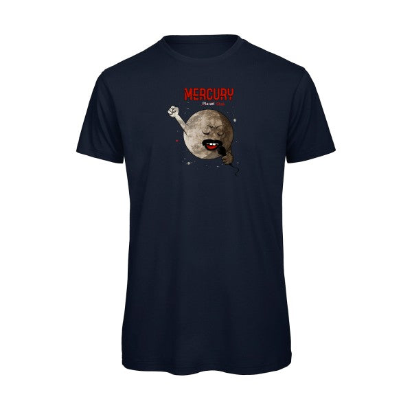 T-shirt humour original mercury T Shirt couleur Navy