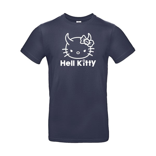 Hell KittyFlex Blanc - E190 T-shirt|Navy Blue||2XL