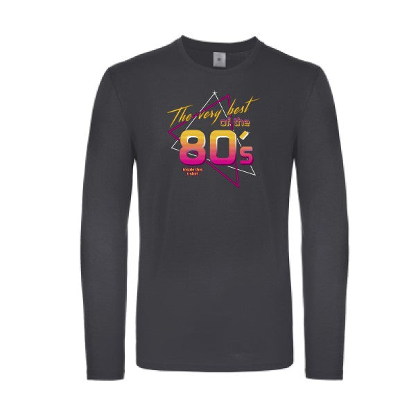 annee 80s B&C - E150 LSL T-shirt manches longues léger