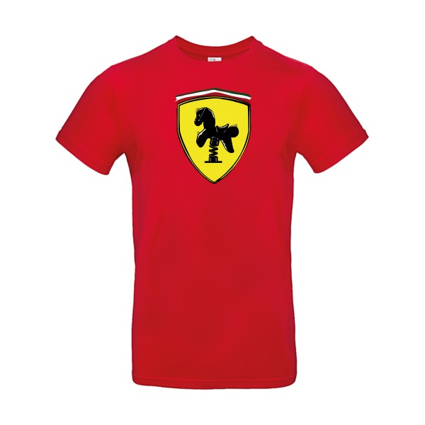 T-shirt humour original ferrari  T Shirt couleur Red