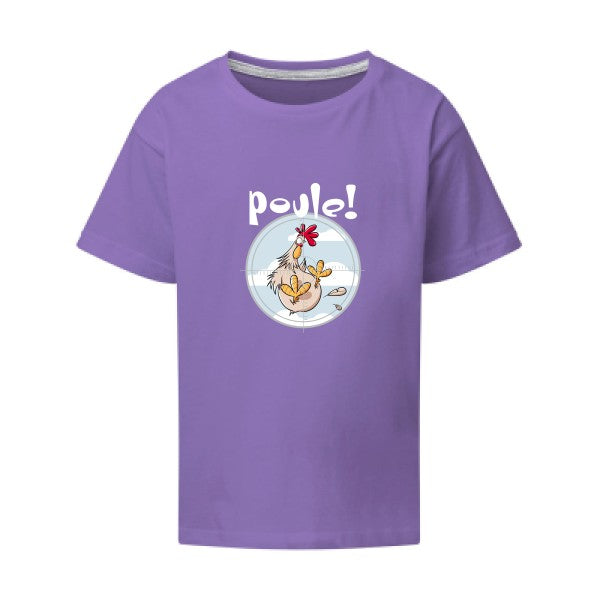 Poule ! SG - Kids T-shirt enfant Aster Purple Taille 152 (11-12/2XL)