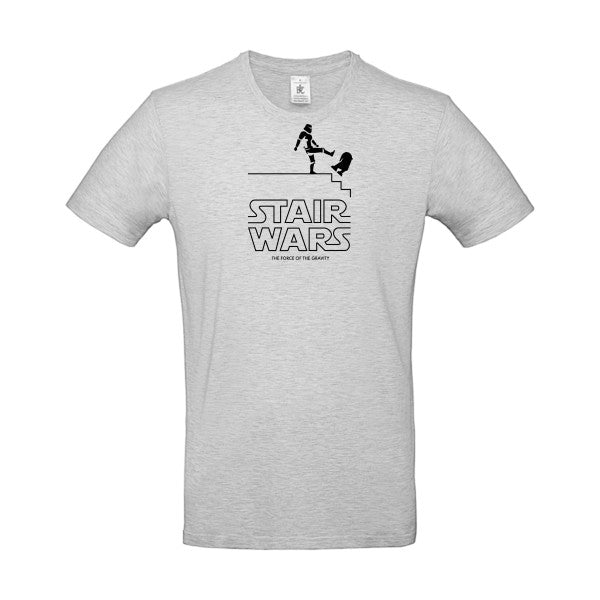 STAIR WARSFlex noir- T-shirt E190|Ash||2XL