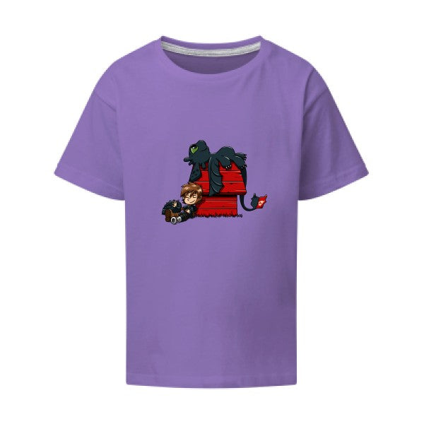 Dragon Peanuts SG - Kids T-shirt enfant Aster Purple Taille 152 (11-12/2XL)