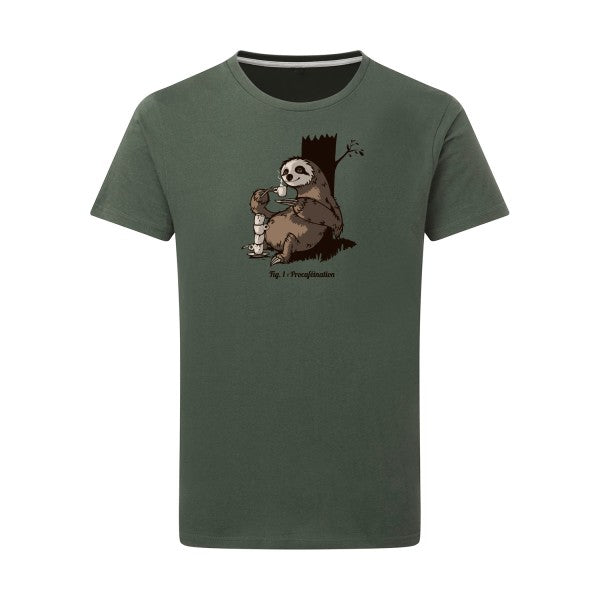 T-shirt homme Procaféination - T-shirt humoristique pour les accros au café Thyme 2XL