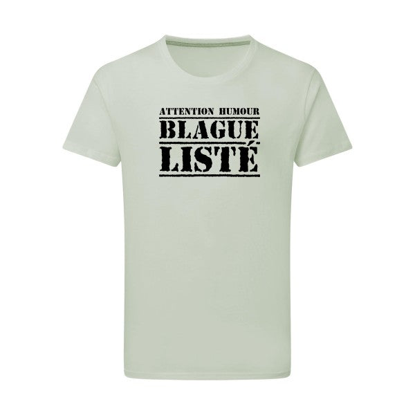 BLAGUE LISTÉ - Flex noir Tshirt original Pastel Macchiato  2XL