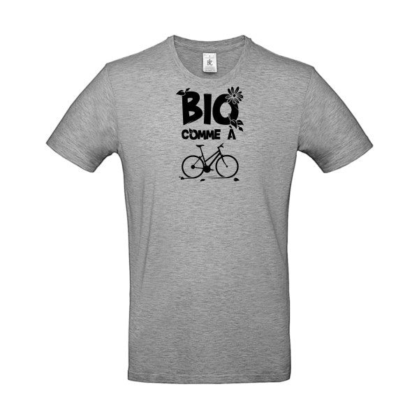 Bio comme un vélo flex noir B&C - E190 T-shirt|Sport Grey||5XL