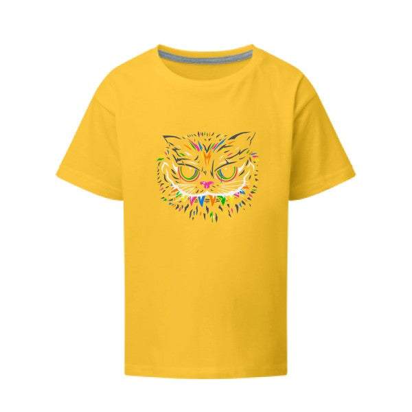 Le chat du Cheshire SG - Kids T-shirt enfant sunflower Taille 140 (9-10/XL)