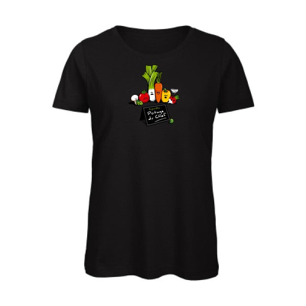 Maxi-Chef- - t-shirt original femme Black