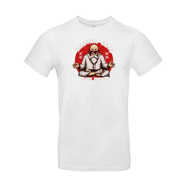T-shirt humour original great master T Shirt couleur White