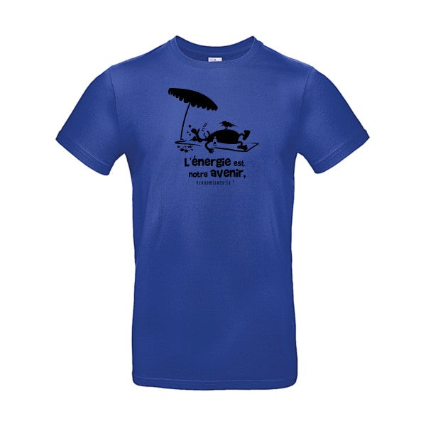 l'énergie est notre avenirFlex noir- T-shirt E190|Cobalt Blue||2XL