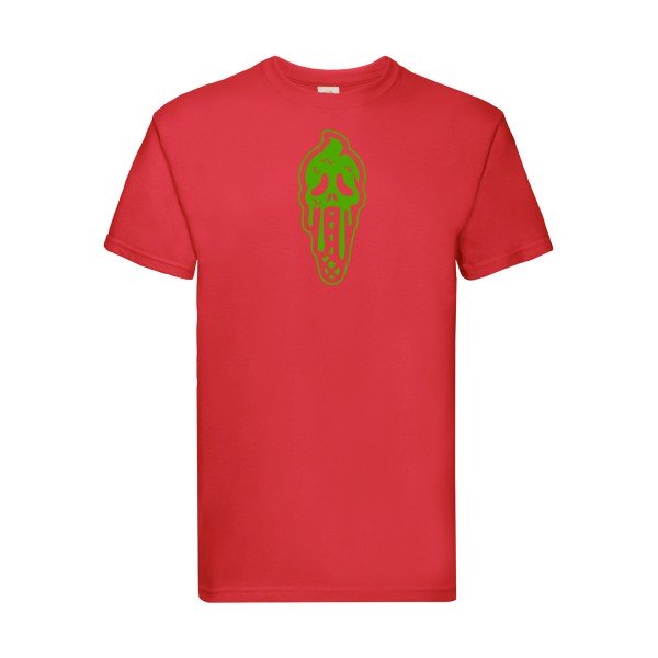 T-shirt|Ice Scream |Vert pomme|Fruit of the loom 205  G